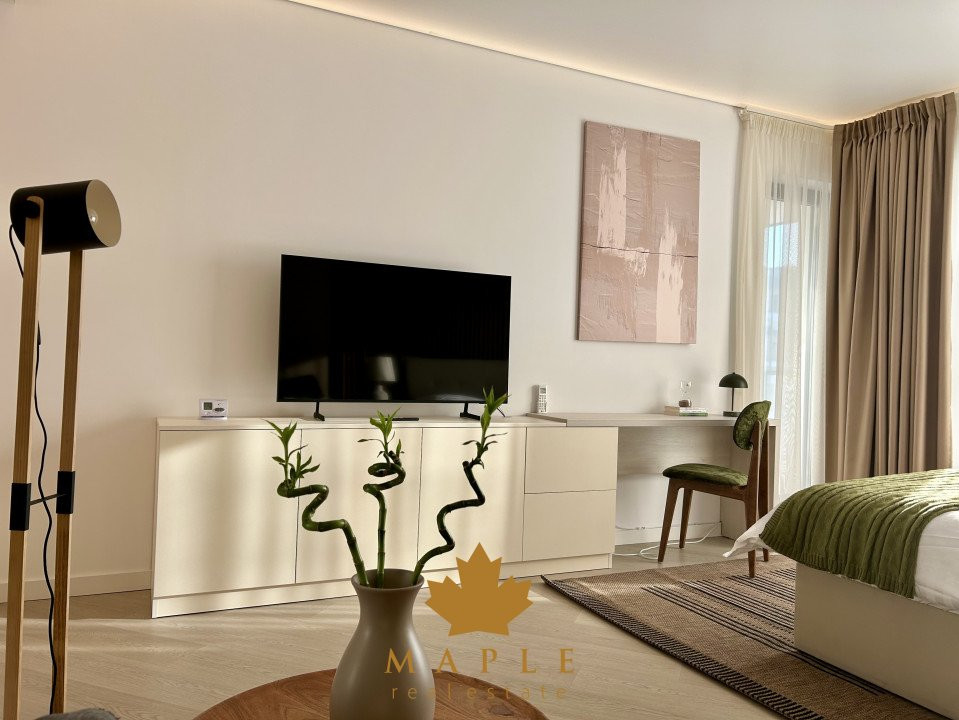 De inchiriat: Studio dublu | Cortina North Pipera | Parcare | VIEW SUPERB