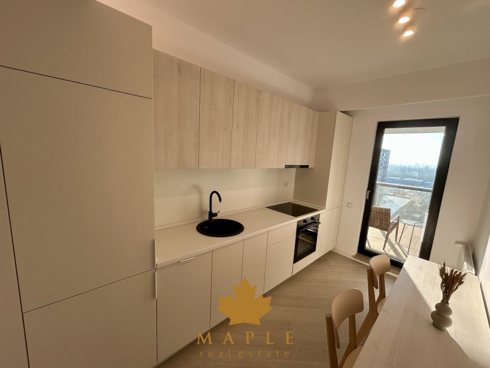 De inchiriat: Studio dublu | Cortina North Pipera | Parcare | VIEW SUPERB