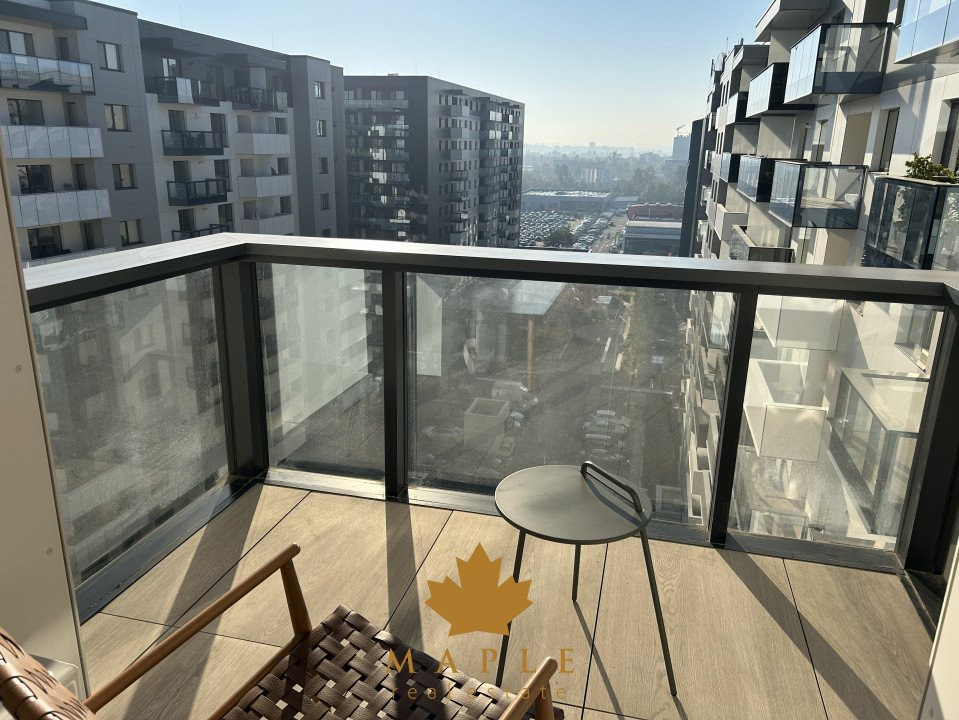 De inchiriat: Studio dublu | Cortina North Pipera | Parcare | VIEW SUPERB