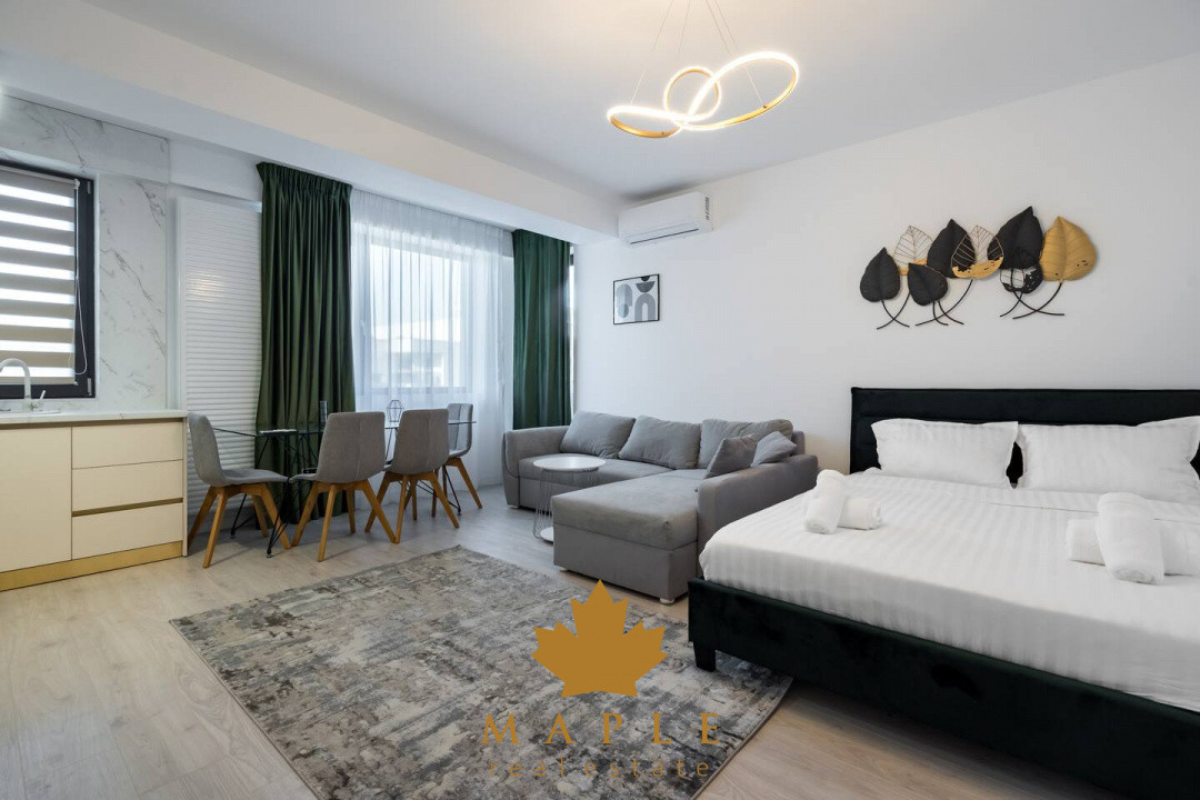 De inchiriat: STUDIO | NOU | Premium | Residence 5 | Pipera Plaza | Rond OMV
