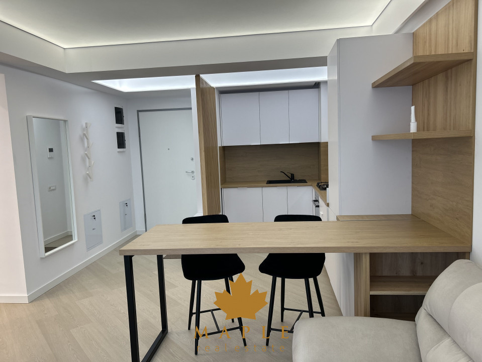 De închiriat 2 camere mobilat | Cortina Pipera | View Superb | NOU