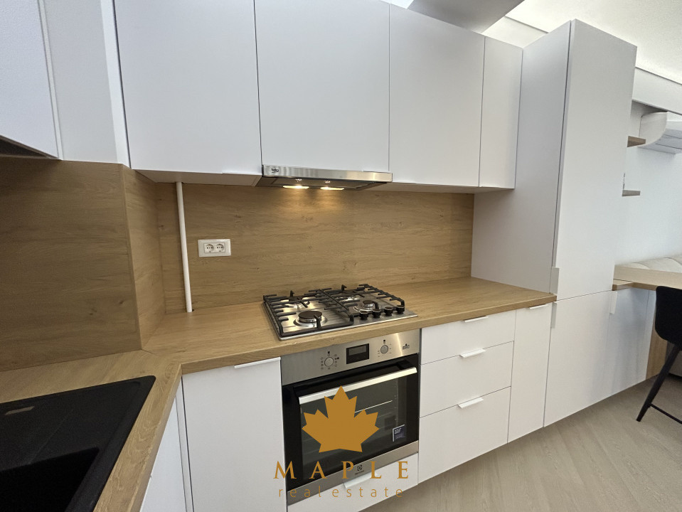 De închiriat 2 camere mobilat | Cortina Pipera | View Superb | NOU