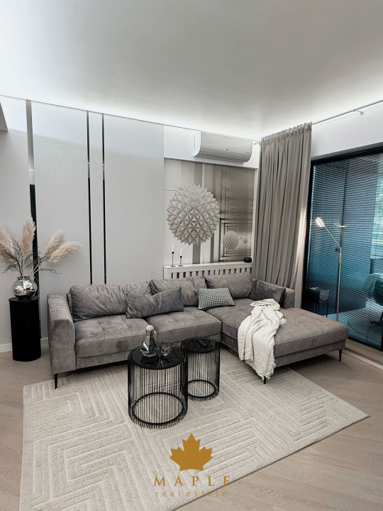 De inchiriat:Apartament 3 camere | Cortina North Pipera | Premium | Parcare
