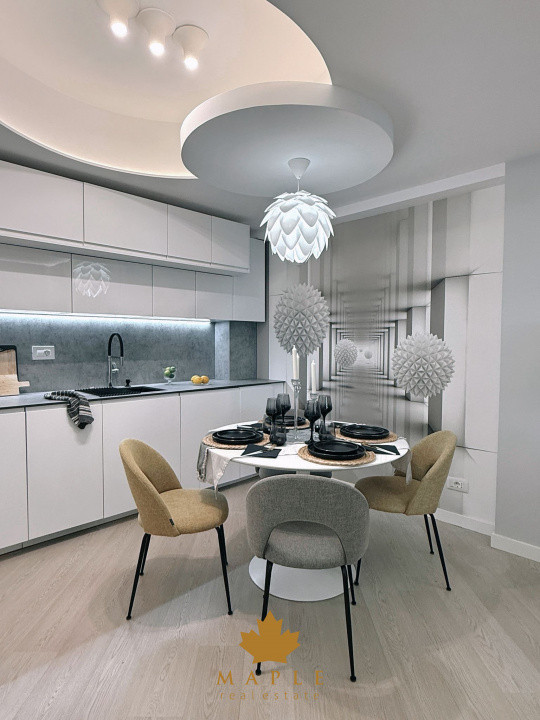 De inchiriat:Apartament 3 camere | Cortina North Pipera | Premium | Parcare