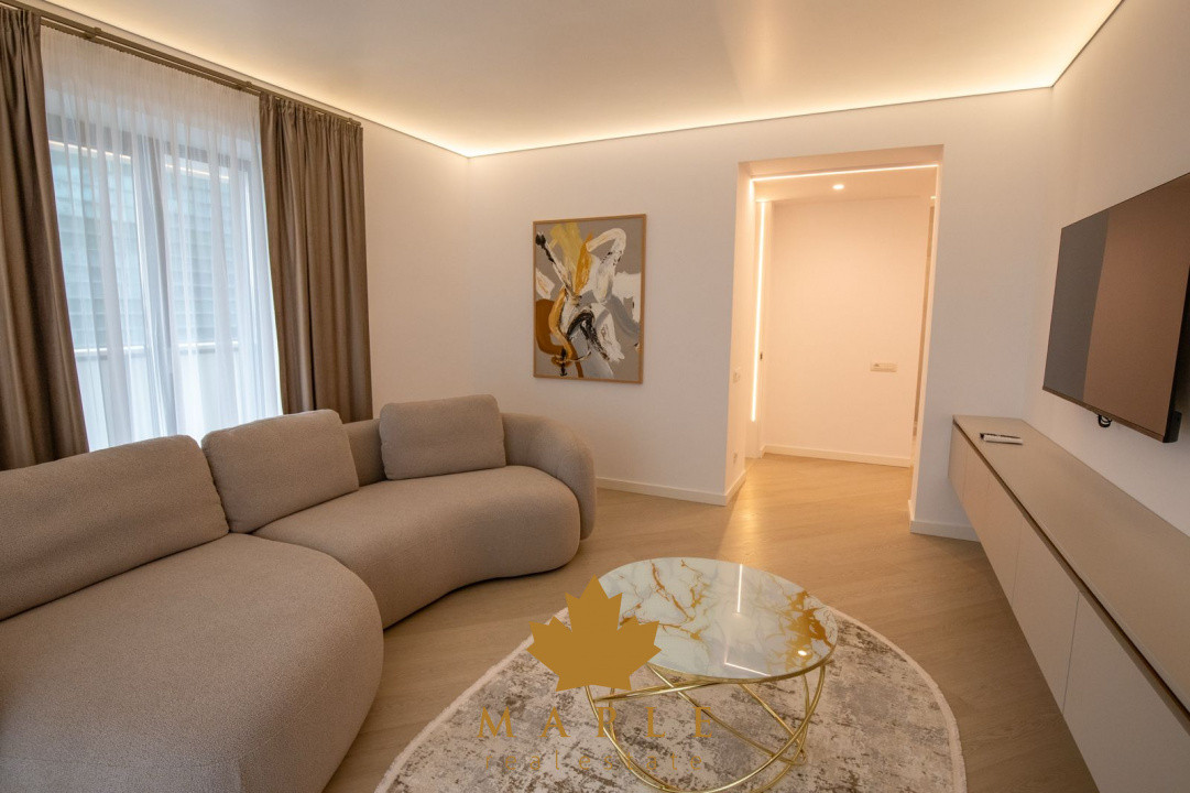De inchiriat:Apartament 3 camere | Cortina North Pipera | Premium | Parcare