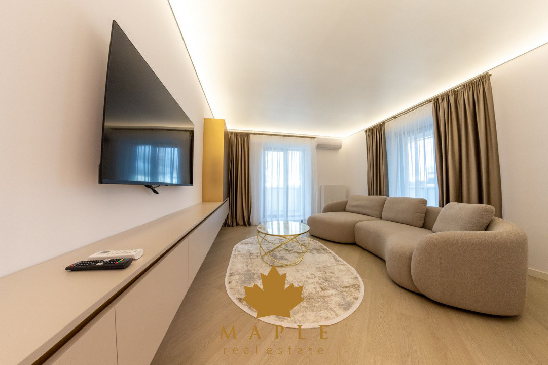 De inchiriat:Apartament 3 camere | Cortina North Pipera | Premium | Parcare