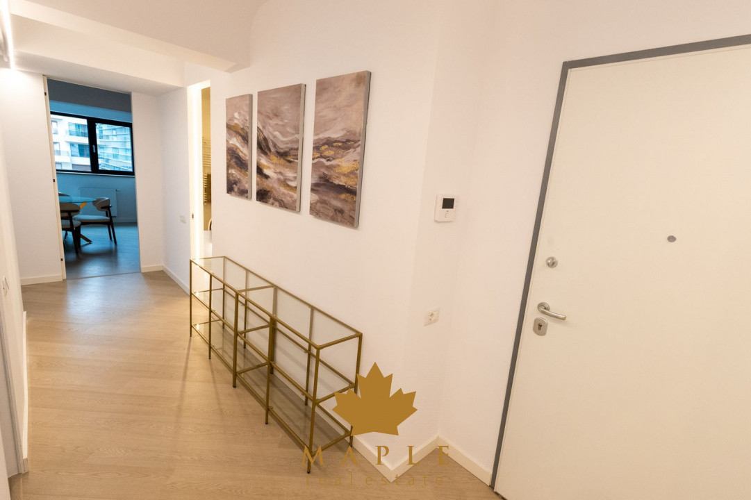 De inchiriat:Apartament 3 camere | Cortina North Pipera | Premium | Parcare