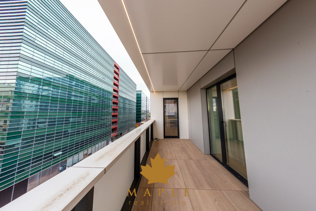 De inchiriat:Apartament 3 camere | Cortina North Pipera | Premium | Parcare