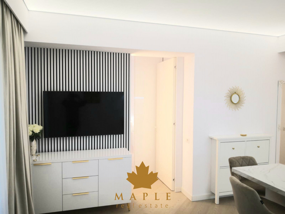 De inchiriat: 2 camere | Cortina North Pipera | Parcare | NOU | View superb