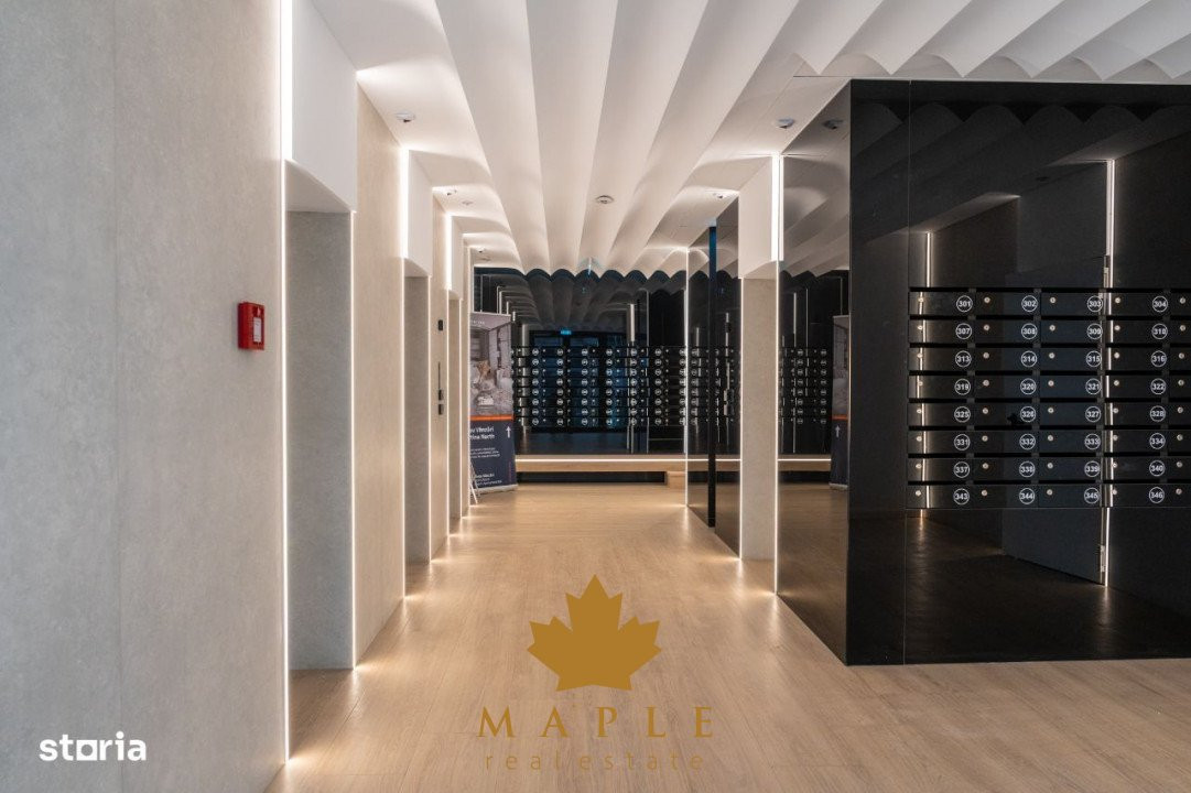 De inchiriat: 2 camere | Cortina North Pipera | Parcare | NOU | View superb