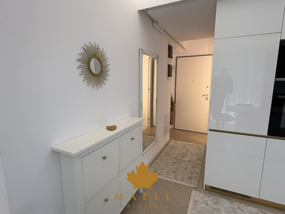 De inchiriat: 2 camere | Cortina North Pipera | Parcare | NOU | View superb