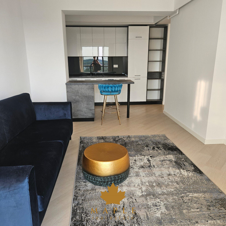 De inchiriat: Apartament 2 camere | Cortina Pipera | NOU | View panoramic
