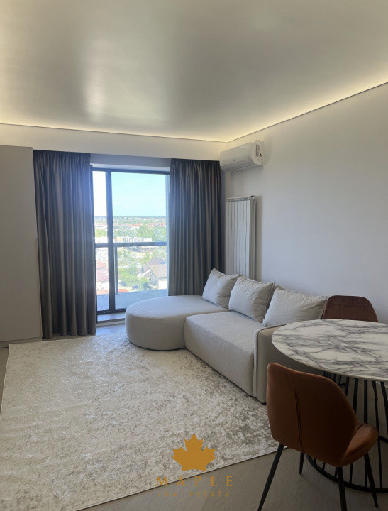 De inchiriat: Apartament 2 camere | Cortina Pipera | NOU | View panoramic